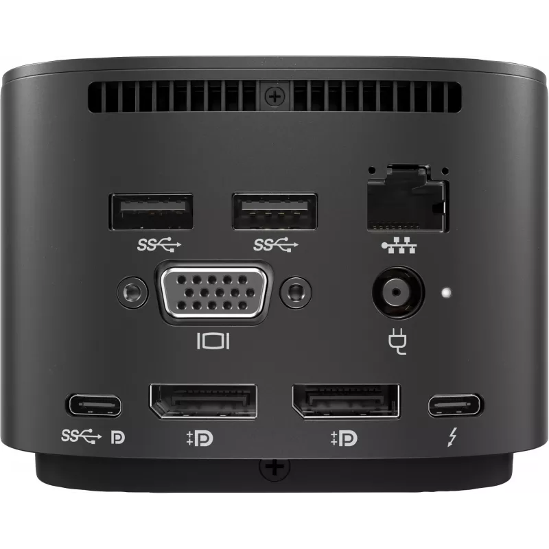 HP Thunderbolt Dock G2 with Combo Cable, Wired, Thunderbolt, Black, Kensington, China, HP