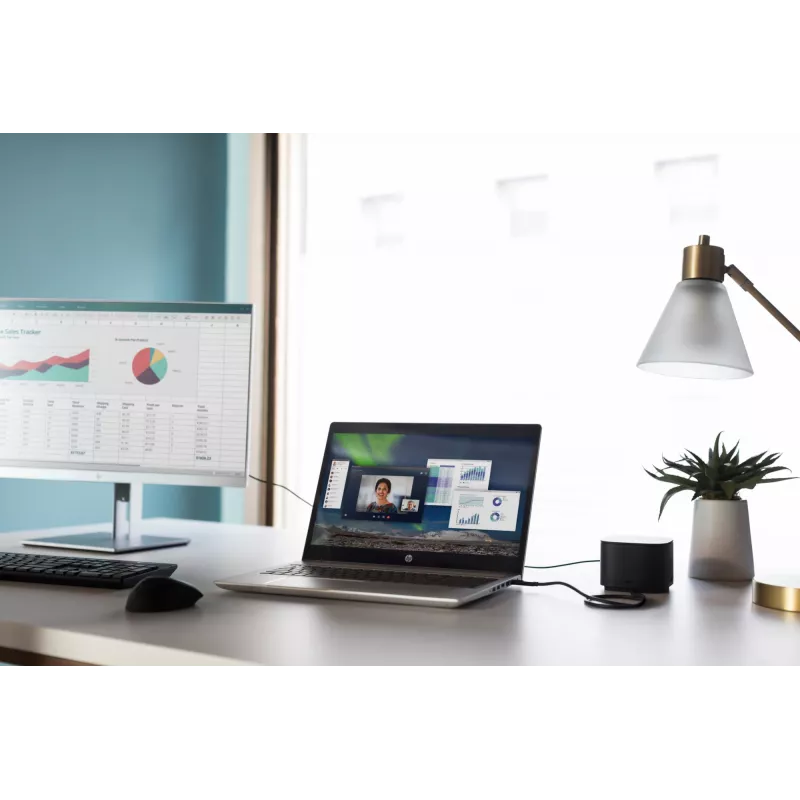 HP Thunderbolt Dock G2 with Combo Cable, Wired, Thunderbolt, Black, Kensington, China, HP