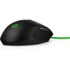 HP Pavilion Gaming Mouse 300, Ambidextrous, Optical, USB Type-A, 5000 DPI, Black, Green