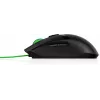 HP Pavilion Gaming Mouse 300, Ambidextrous, Optical, USB Type-A, 5000 DPI, Black, Green