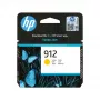 HP 912 Yellow Original Ink Cartridge, Yellow, 1 pc(s), 315 pages