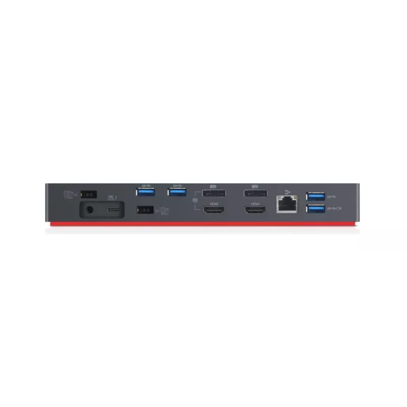 Lenovo ThinkPad Thunderbolt 3 Workstation Gen 2 Wired Black