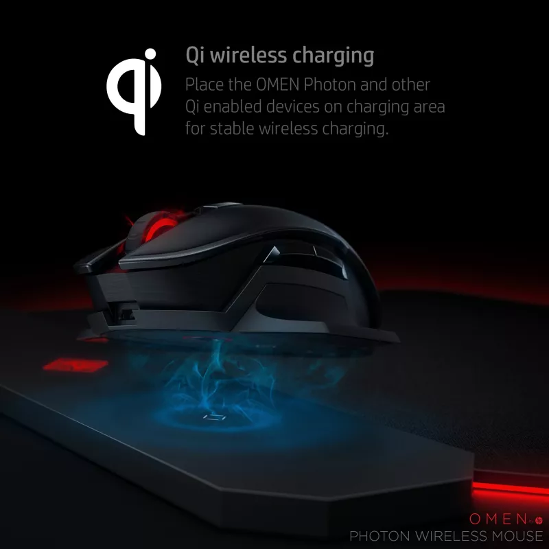Mouse HP OMEN by Photon Wireless Bluetooth USB Type-A
