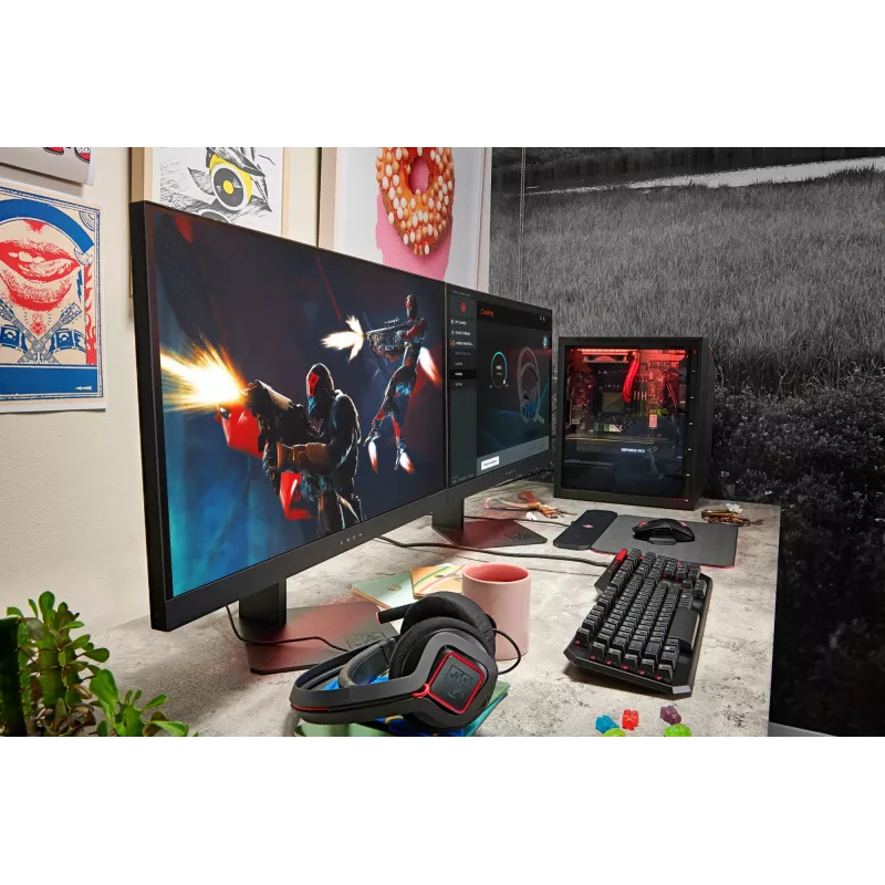 HP OMEN X 27 computer monitor 68.6 cm (27 inch) 2560 x 1440 pixels Quad HD Black (Refurbished)