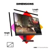 HP OMEN X 27 computer monitor 68.6 cm (27 inch) 2560 x 1440 pixels Quad HD Black (Refurbished)