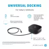 HP USB-C Dock G5, Wired, USB 3.2 Gen 1 (3.1 Gen 1) Type-C, Black, Black, China, Thailand, Mexico, HP