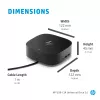 HP USB-C Dock G5, Wired, USB 3.2 Gen 1 (3.1 Gen 1) Type-C, Black, Black, China, Thailand, Mexico, HP