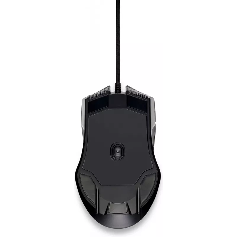 HP X220 Backlit Gaming Mouse, Ambidextrous, Optical, USB Type-A, 3600 DPI, Black