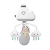 Fisher-Price Rainbow Showers Bassinet to Bedside Mobile, Cot, Sounding, Night-light, Integrated timer, Fabric, Plastic