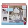 Fisher-Price Rainbow Showers Bassinet to Bedside Mobile, Cot, Sounding, Night-light, Integrated timer, Fabric, Plastic