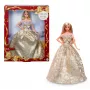Barbie Signature 2025 Holiday Fashion Doll, Seasonal Collector, Blonde with Silver & Gold Gown