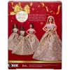 Barbie Signature 2025 Holiday Fashion Doll, Seasonal Collector, Blonde with Silver & Gold Gown