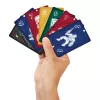 Games UNO Mattel 80th Ruby Red Card Game for Kids & Family Night
