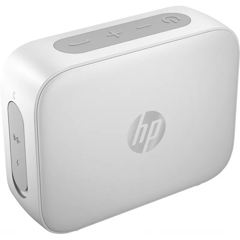 HP Silver Bluetooth Speaker 350, Wireless, White, Universal, Built-in battery, 180 g, 78.5 mm
