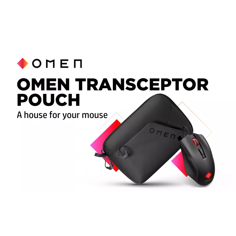 HP OMEN Transceptor Pouch, Nylon, 230 mm, 160 mm, 70 mm, 160 g, Black