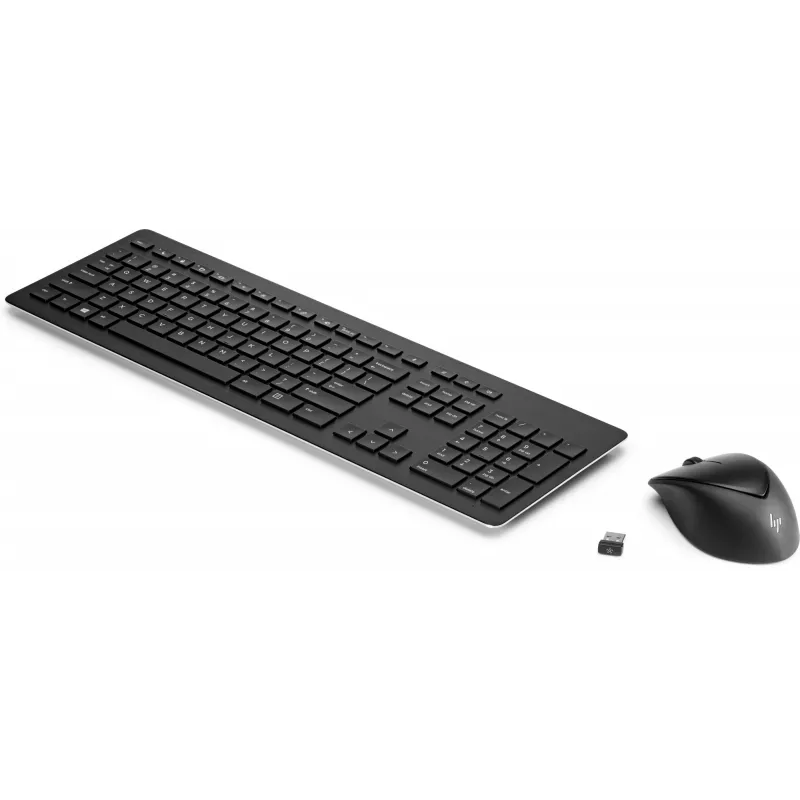HP Wireless Rechargeable 950MK Mouse and Keyboard Full-size Wireless Mechanical