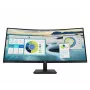 HP P34hc G4 WQHD USB-C Curved Monitor, 86.4 cm (34 inch), 3440 x 1440 pixels, Wide Quad HD, LCD, 5 ms, Black
