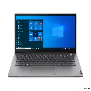 Lenovo ThinkBook 14 G3 ACL AMD Ryzen™ 5 5500U Laptop 35.6 cm (14 inch) Full HD 8 GB DDR4-SDRAM 256 GB SSD Wi-Fi 6 (802.11ax) Windows 10 Pro Nordic Grey