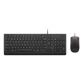 Wired Full-size USB Keyboard and Mouse Set Lenovo 4X31R64409 — 100% layout, 1.8 m cable, Black, Danish