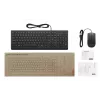 Wired Full-size USB Keyboard and Mouse Set Lenovo 4X31R64409 — 100% layout, 1.8 m cable, Black, Danish