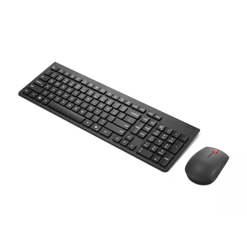 Lenovo 4X31R64497 keyboard Mouse included Office RF Wireless Nordic Black