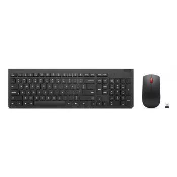 Lenovo 4X31R64462 keyboard Mouse included Office RF Wireless + Bluetooth Danish Black