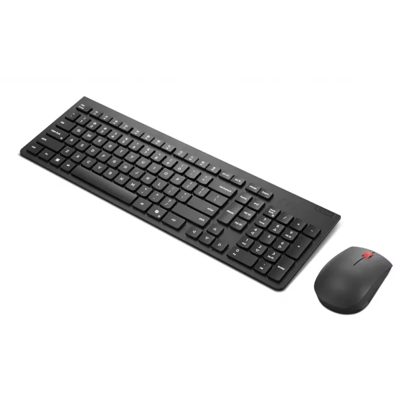 Lenovo 4X31R64462 keyboard Mouse included Office RF Wireless + Bluetooth Danish Black