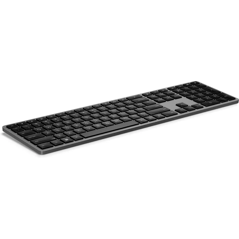 HP 975 Dual-Mode Wireless Keyboard Full-size RF Wireless Bluetooth Black