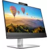 HP E24m G4 FHD USB-C Conferencing Monitor, 60.5 cm (23.8 inch), 1920 x 1080 pixels, Full HD, LCD, 5 ms, Black, Silver