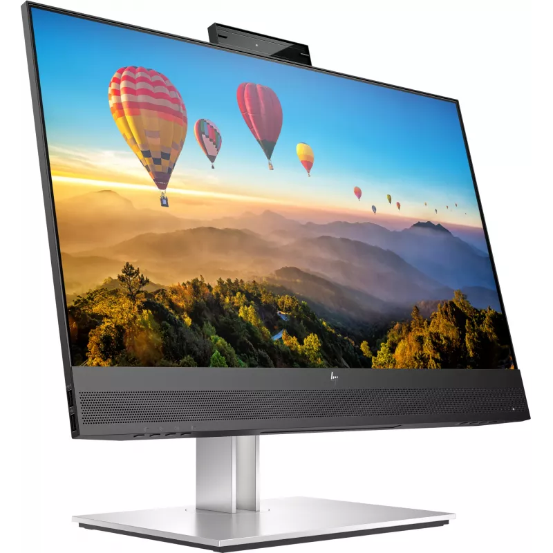 HP E24m G4 FHD USB-C Conferencing Monitor, 60.5 cm (23.8 inch), 1920 x 1080 pixels, Full HD, LCD, 5 ms, Black, Silver