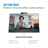 HP E24m G4 FHD USB-C Conferencing Monitor, 60.5 cm (23.8 inch), 1920 x 1080 pixels, Full HD, LCD, 5 ms, Black, Silver