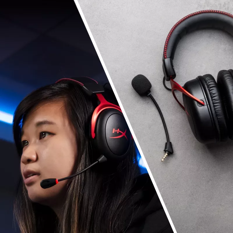 HyperX Cloud II Wireless - Gaming Headset (Black-Red)