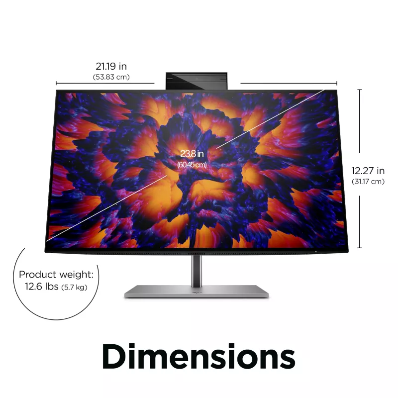 Monitor HP Z24m G3 23.8 inch Quad HD 2560 x 1440