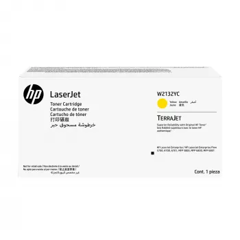 HP W2132YC Yellow Contract Original LaserJet Toner Cartridge