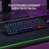 HyperX Alloy Origins 65 - Mechanical Gaming Keyboard - HX Aqua (US Layout)