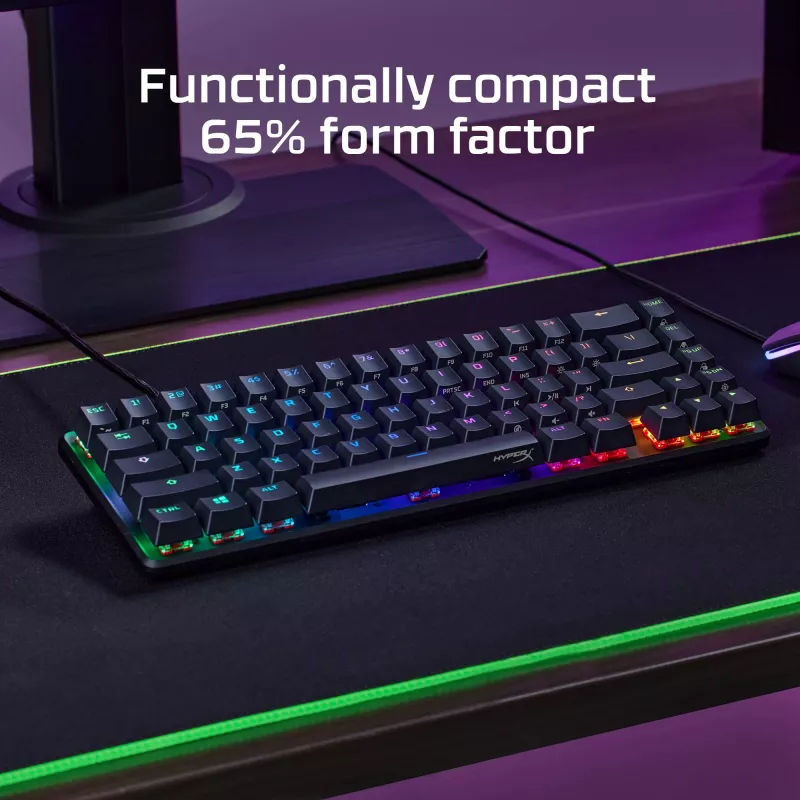 HyperX Alloy Origins 65 - Mechanical Gaming Keyboard - HX Aqua (US Layout)