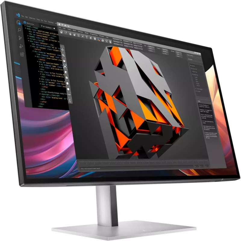 HP Series 7 Pro 27 inch QHD Monitor - 727pq, 68.6 cm (27 inch), 2560 x 1440 pixels, Quad HD, LCD, 5 ms