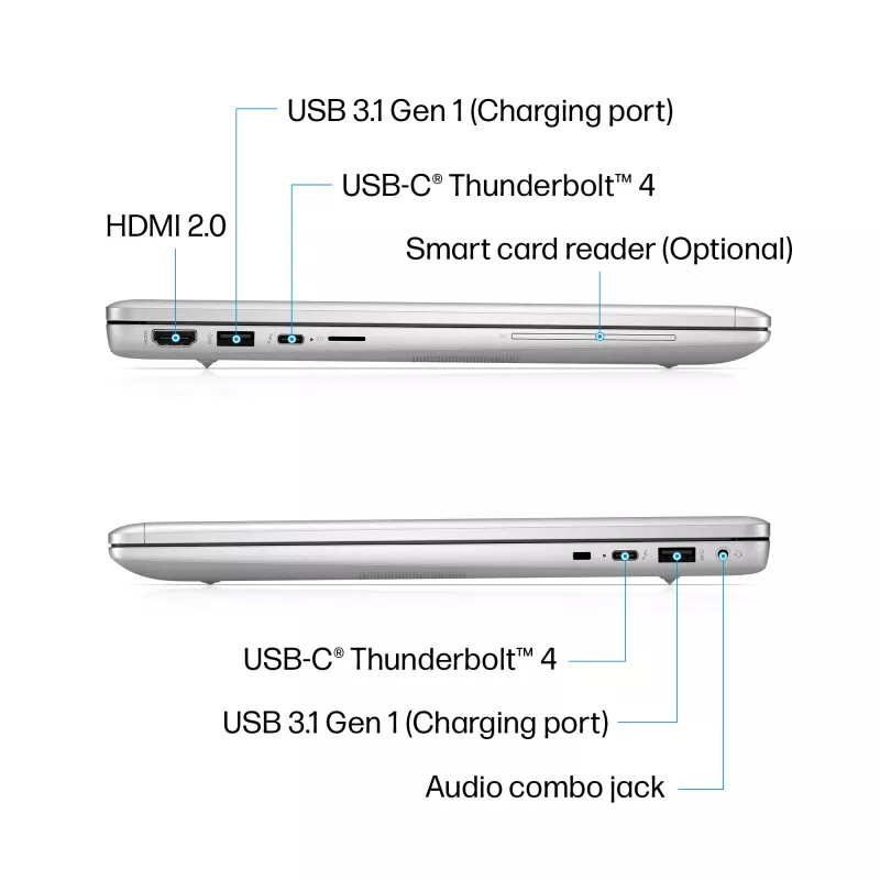 HP Elite c640 G3 Intel® Core™ i5 i5-1245U Chromebook 35.6 cm (14 inch) Full HD 16 GB LPDDR4x-SDRAM 256 GB SSD Wi-Fi 6 (802.11ax) ChromeOS Silver