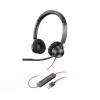HP Poly Poly Blackwire 3320 USB-A Headset, Wired, Office/Call center, 130 g, Headset, Black