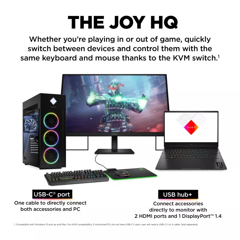 OMEN by HP 27 inch UHD 144Hz Gaming Monitor - OMEN 27k