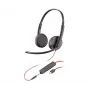 Headset POLY Blackwire C3225 Stereo USB-C Wired Office Call Center
