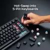 Linear mechanical keyboard switch KINGSTON HyperX 85U07AA 45 g actuation force