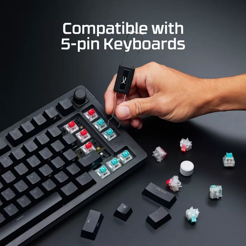 Linear mechanical keyboard switch KINGSTON HyperX 85U07AA 45 g actuation force