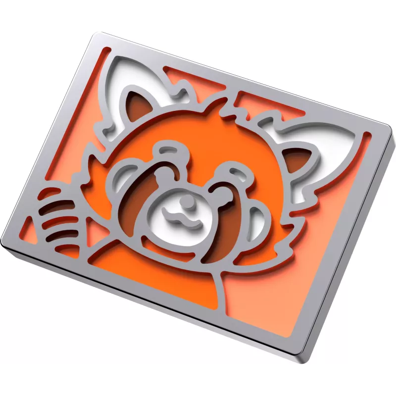 Magnetic Badge Kingston HyperX Cute Series 85U21AA — magnetic fastening, decorative gaming badge