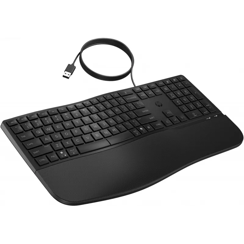 Wired full-size keyboard HP 485 Comfort with USB connection and 23 programmable keys