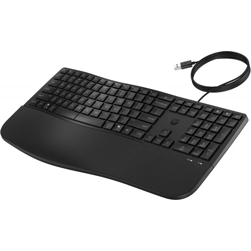 Wired full-size keyboard HP 485 Comfort with USB connection and 23 programmable keys
