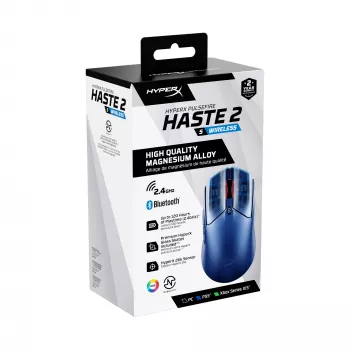 Wireless Gaming Mouse HP HyperX Pulsefire Haste 2 S Navy 64g Li-Ion