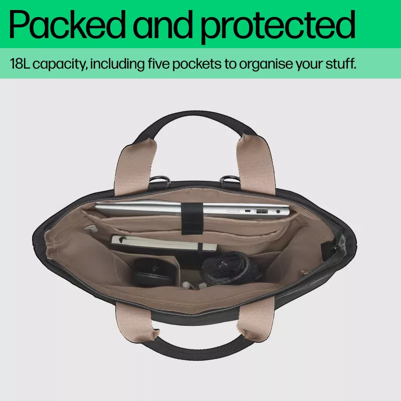 HP 14-inch Convertible Laptop Backpack Tote Case type: Backpack Maximum screen size: 35.8 cm Weight: 770 g