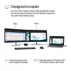 HP Series 5 Pro 24 inch WUXGA Monitor - 524pn, 61 cm (24 inch), 1920 x 1200 pixels, WUXGA, LCD, 5 ms, Black
