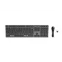 HP 720 Multi-Device Rechargeable Wireless Keyboard, Full-size (100%), Wireless, USB + Bluetooth, Mechanical, QWERTY, Black